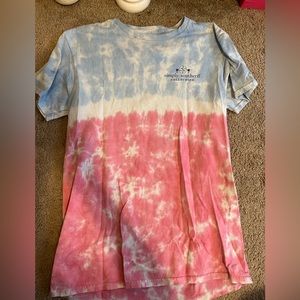 Red and White Beachy Simply Southern T-Shirt